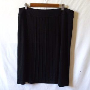 J.Jill Wearever Collection Casual Black Skirt
